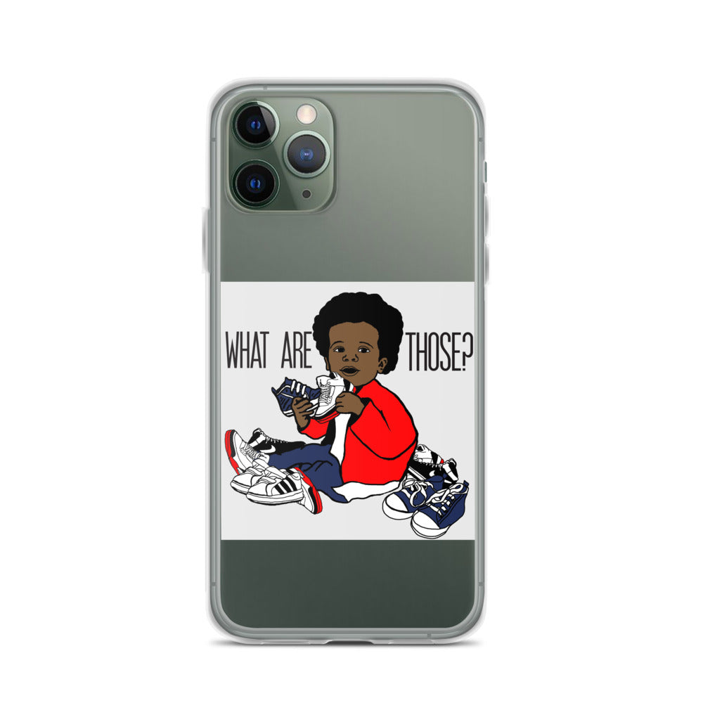 “WhatAreThose” iPhone Case