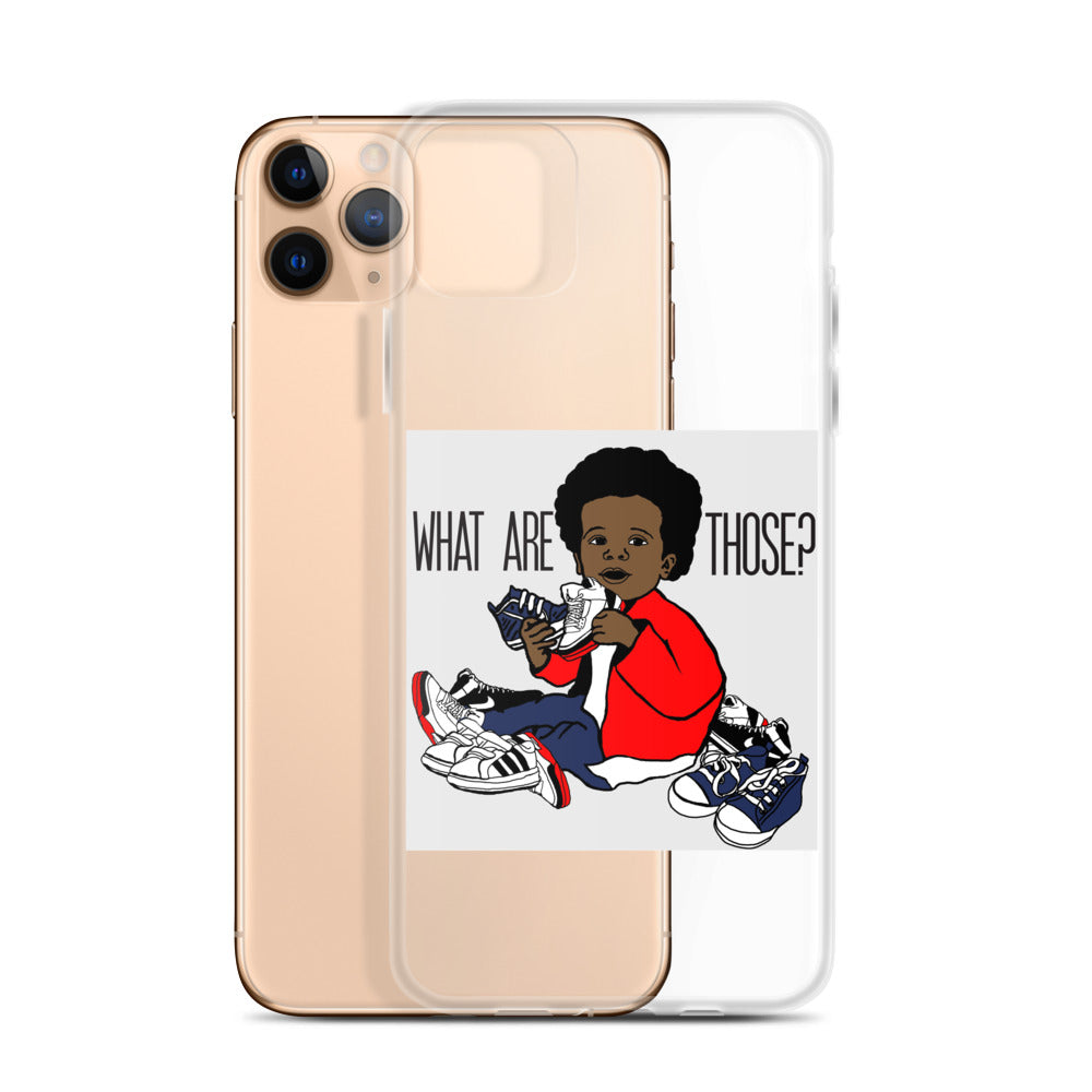 “WhatAreThose” iPhone Case