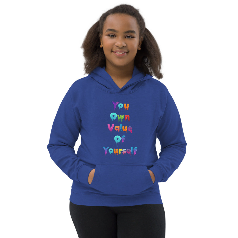 Kids “ColorfulYouOwnValue” Hoodie