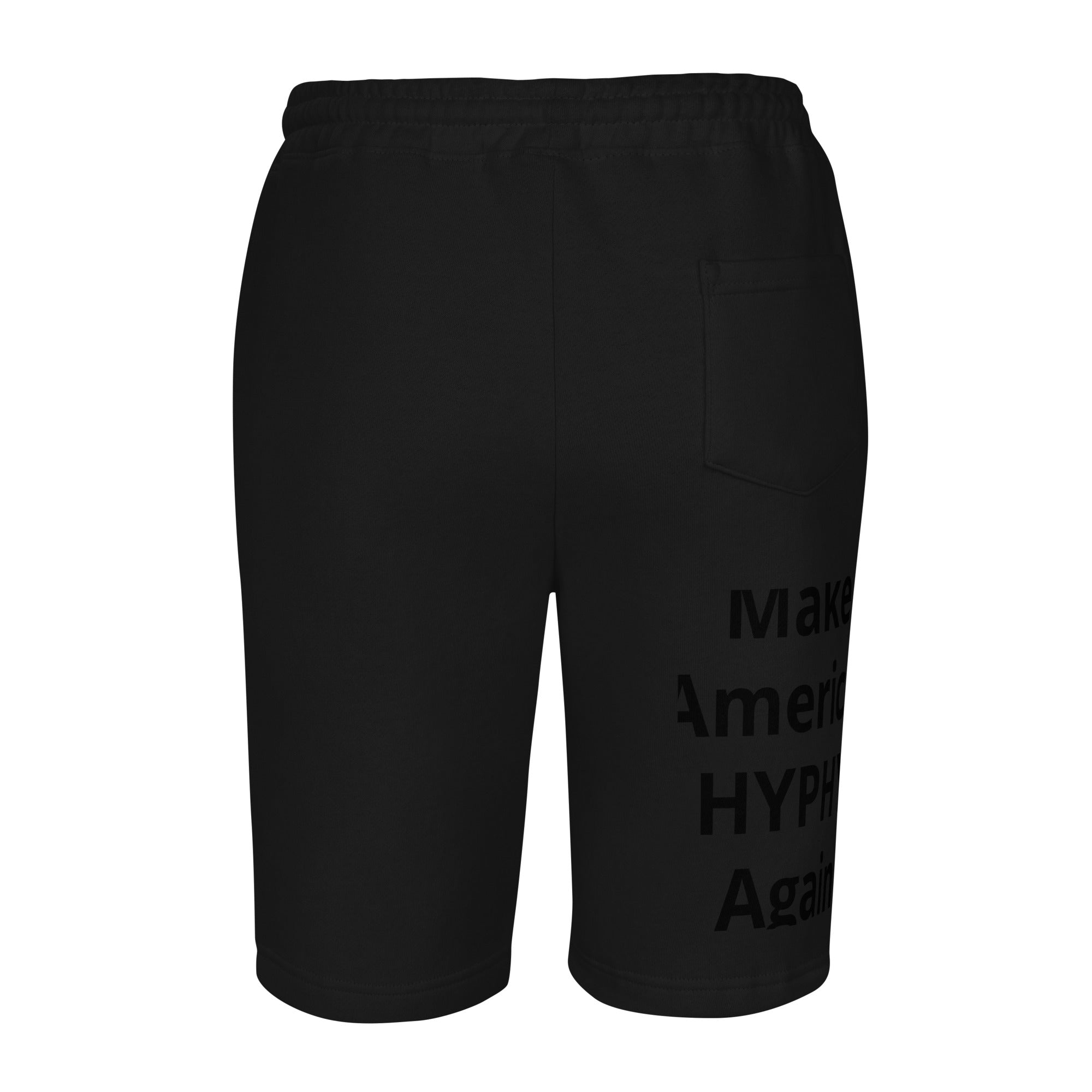 “Hyphy” fleece shorts
