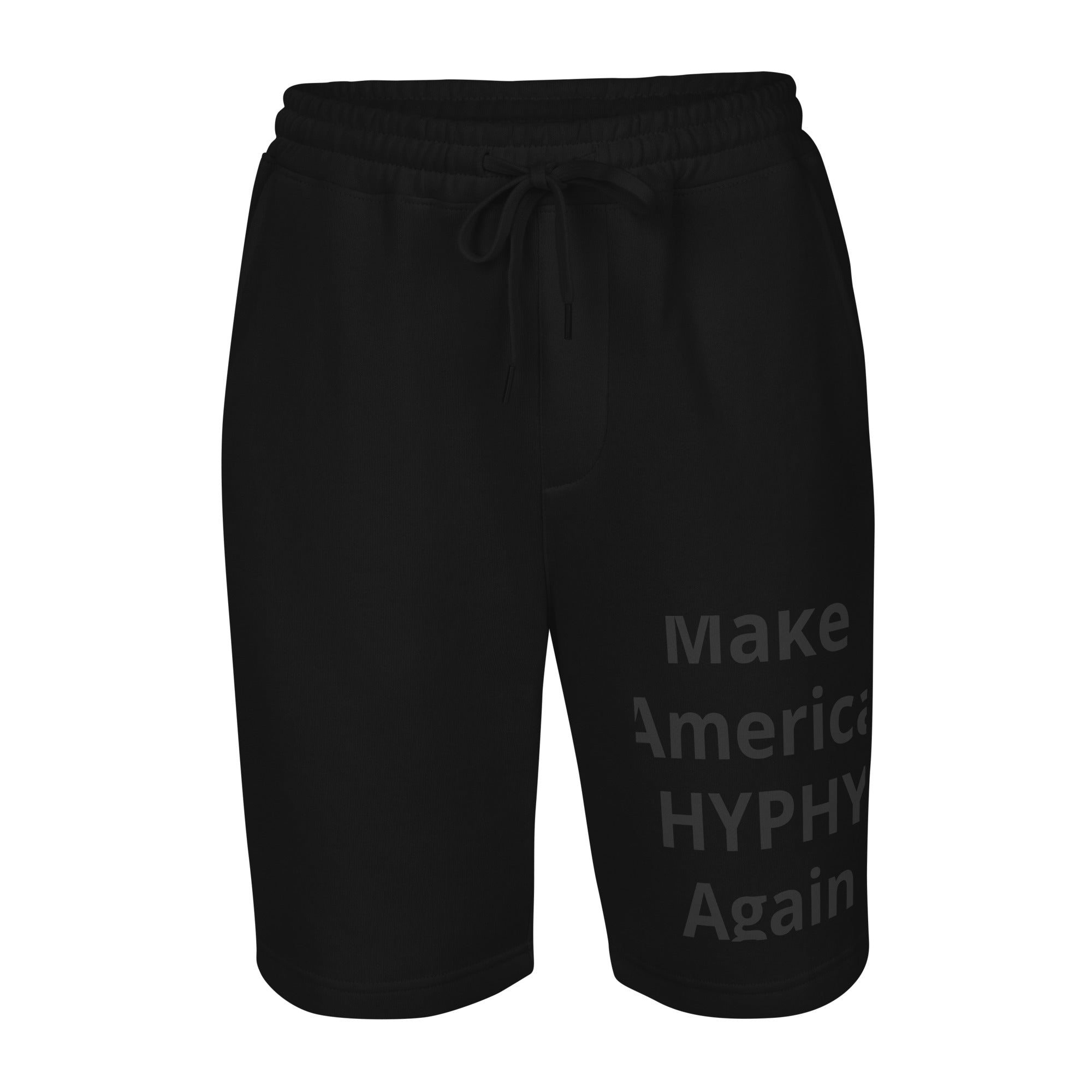 “Hyphy” fleece shorts