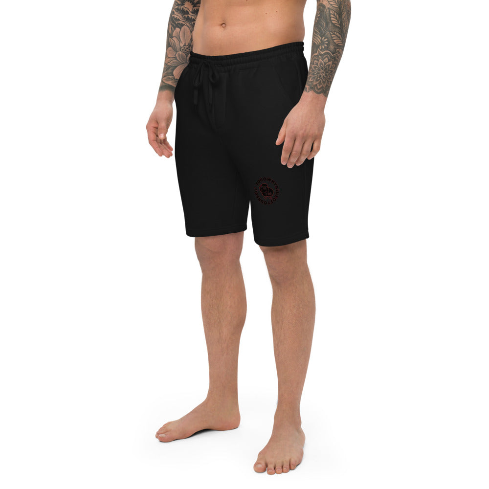 “IGO Baby Sheep” Men's fleece shorts