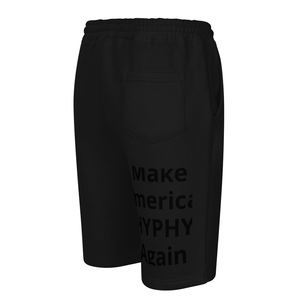 “Hyphy” fleece shorts