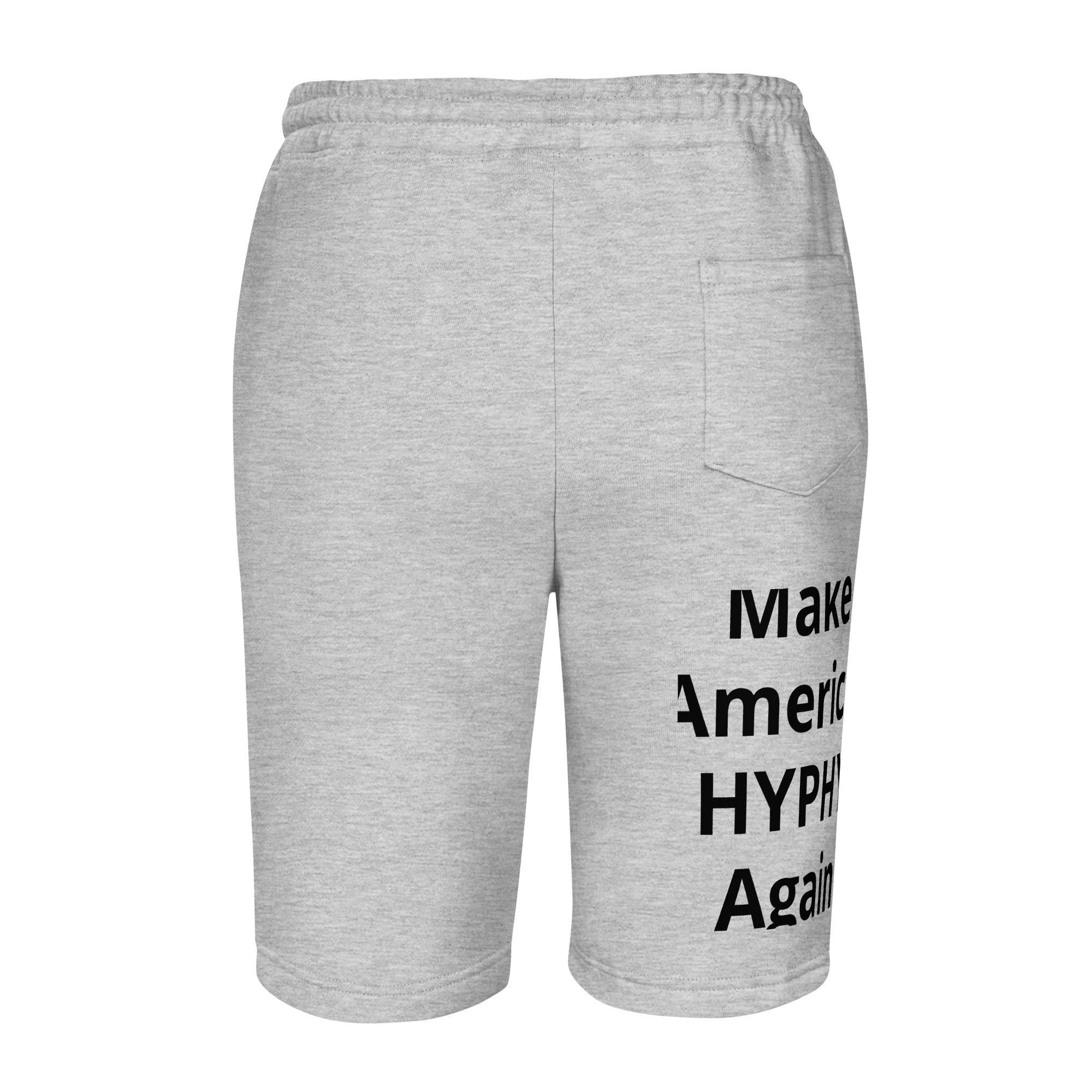 “Hyphy” fleece shorts