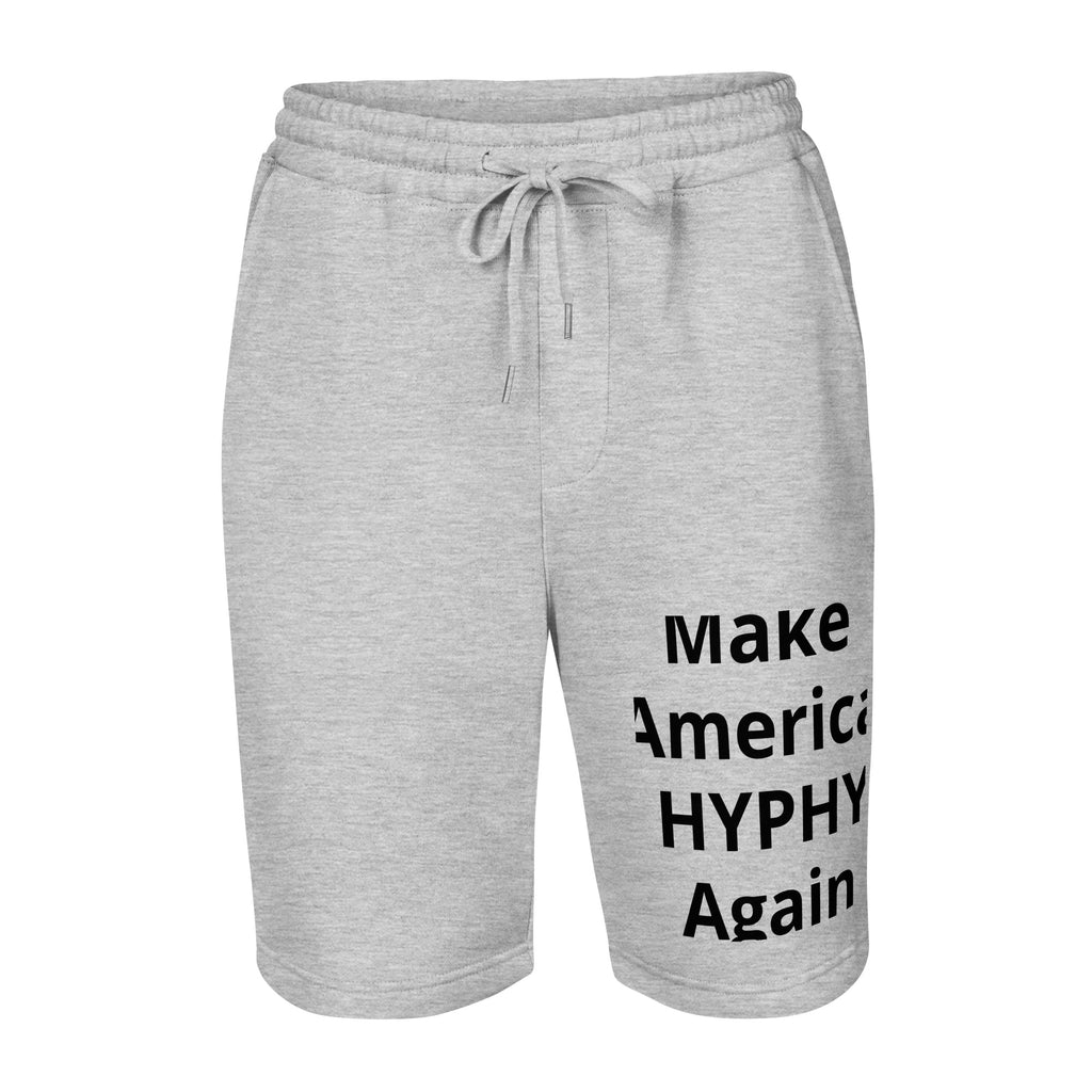 “Hyphy” fleece shorts