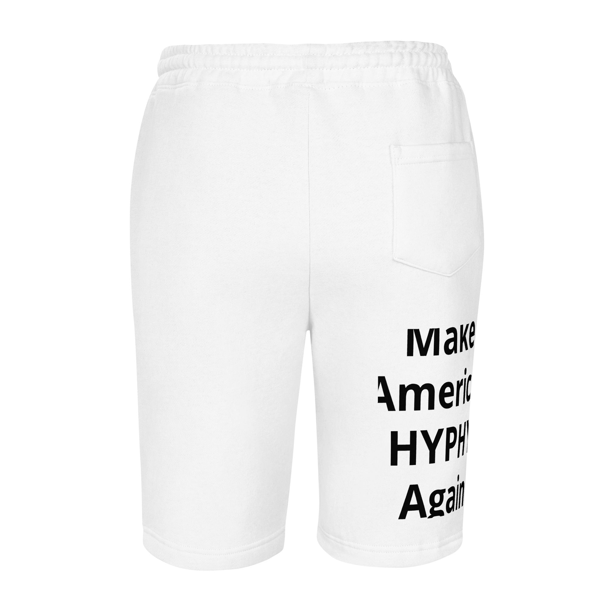 “Hyphy” fleece shorts