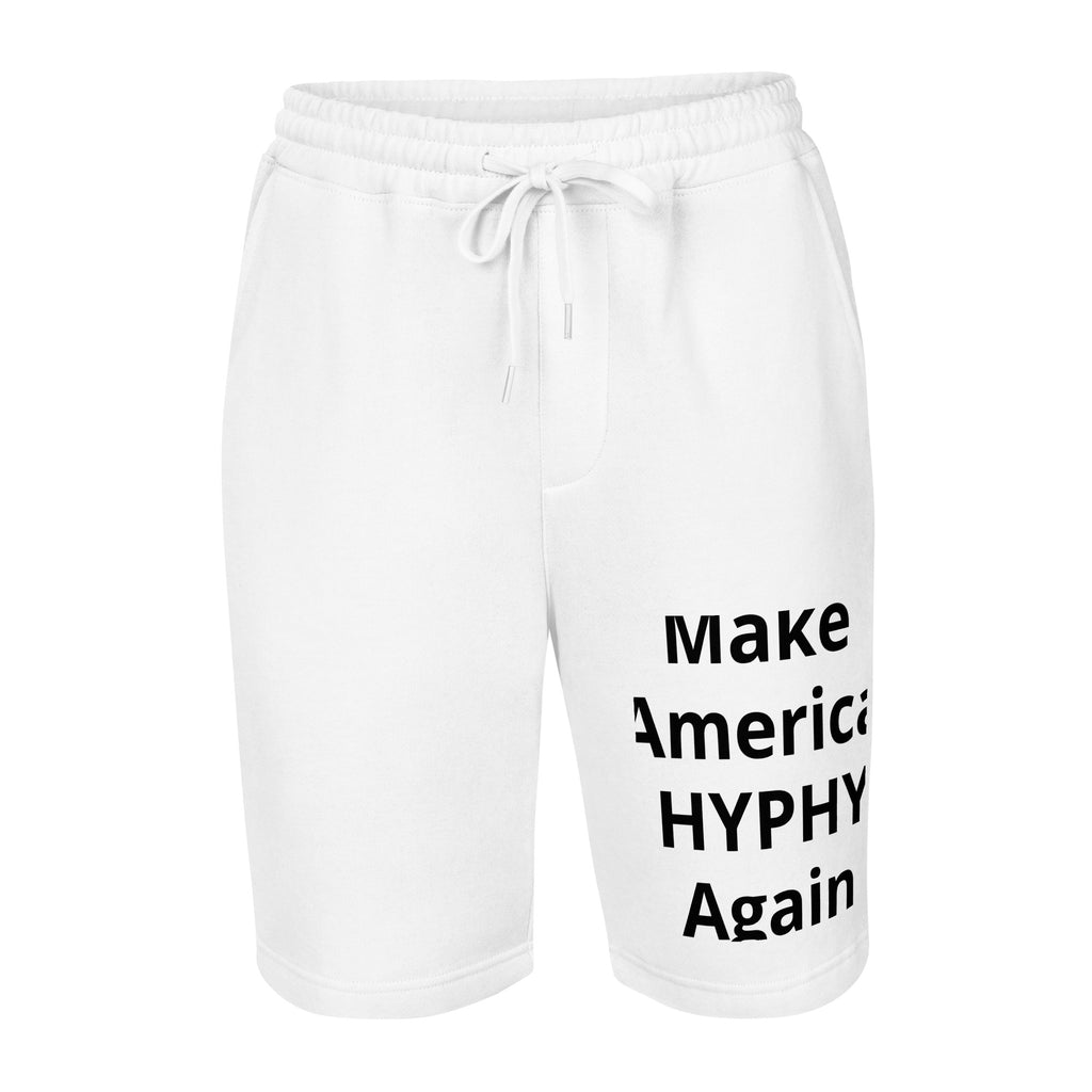“Hyphy” fleece shorts