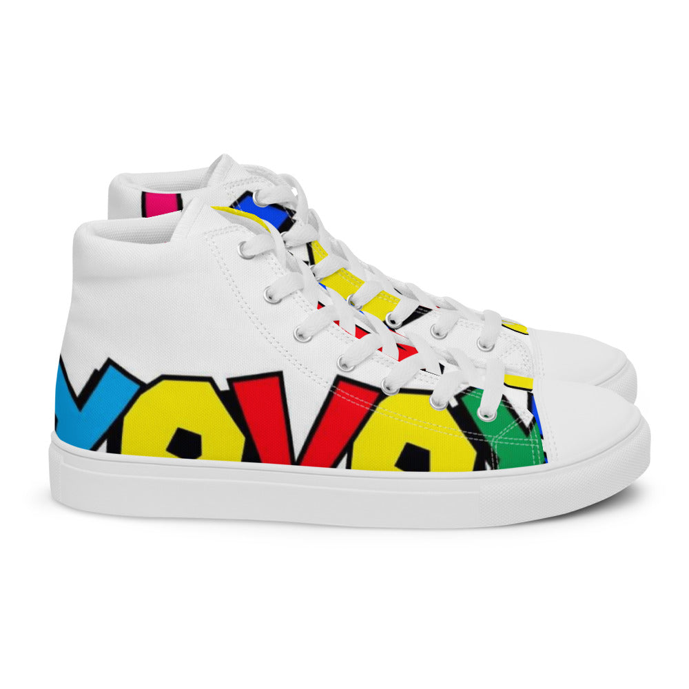 “YOVOY IGO”Men’s high top canvas shoes
