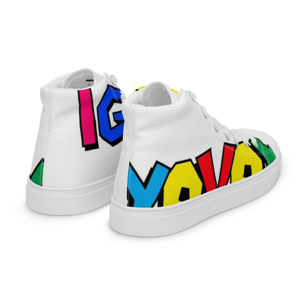 “YOVOY IGO”Men’s high top canvas shoes