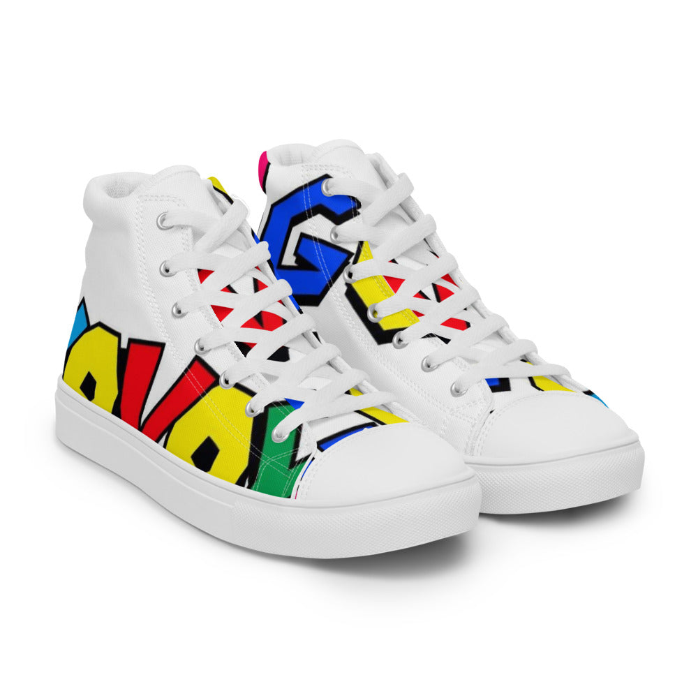 “YOVOY IGO”Men’s high top canvas shoes