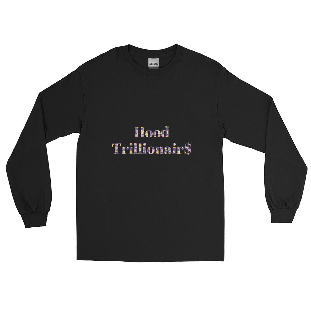 Men’s Long “Hood Trillionair$” Sleeve Shirt