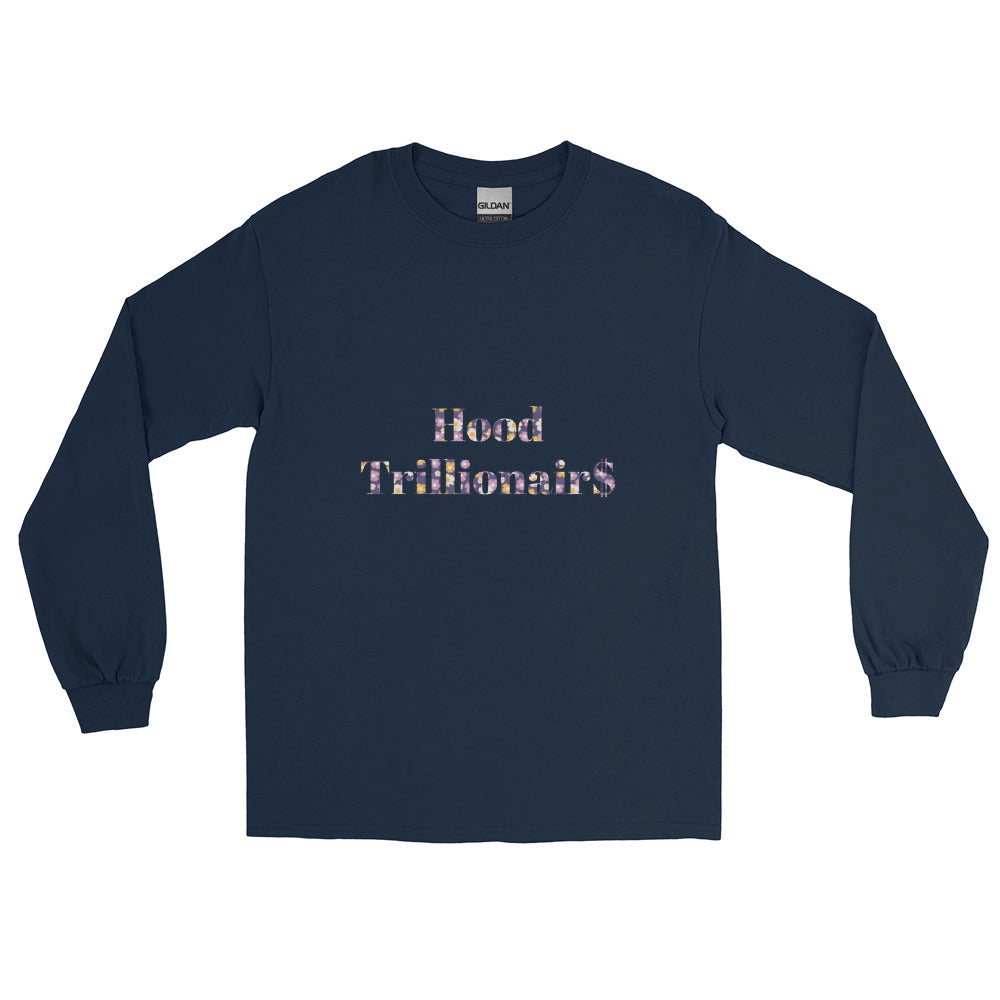 Men’s Long “Hood Trillionair$” Sleeve Shirt