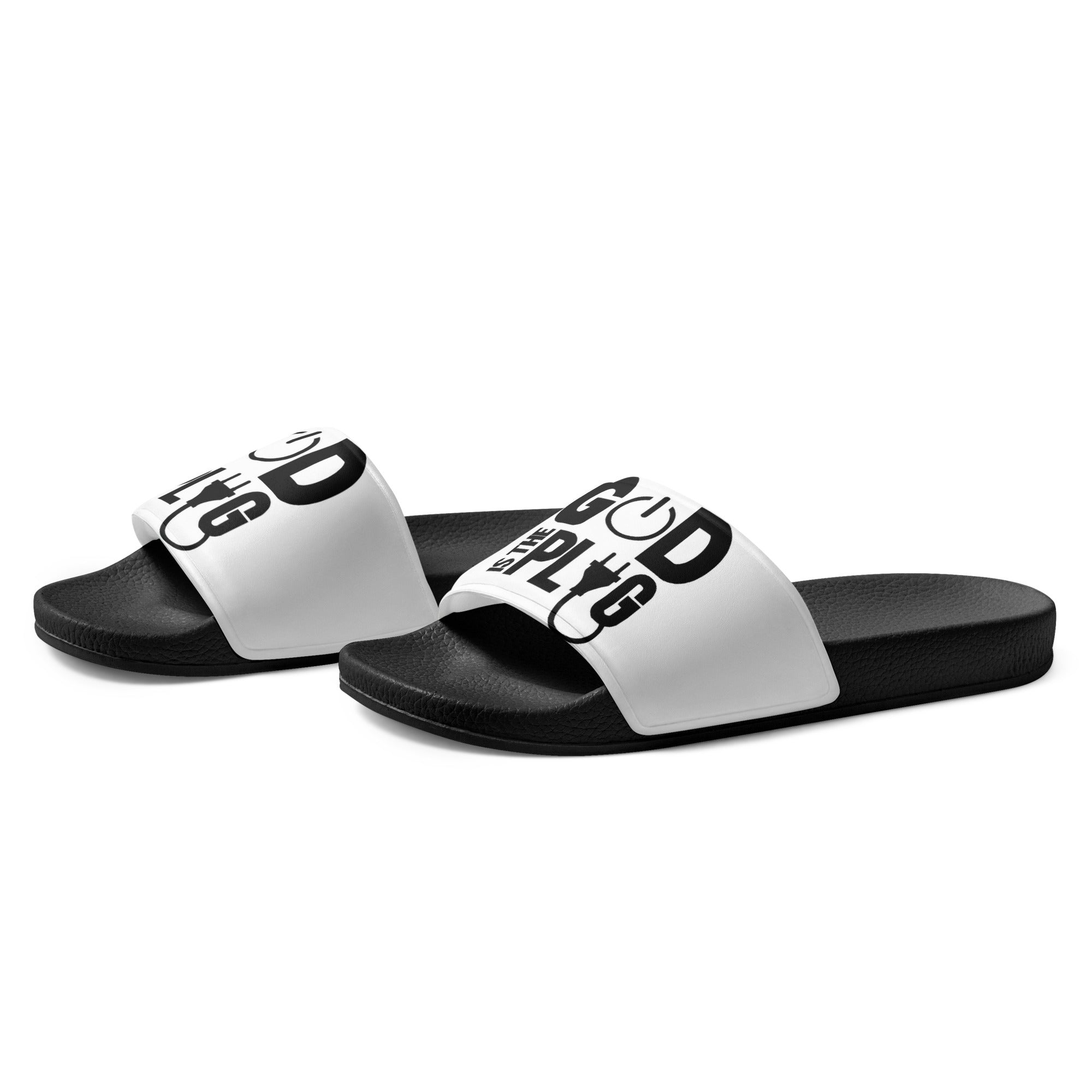 “God is the Plug” slides