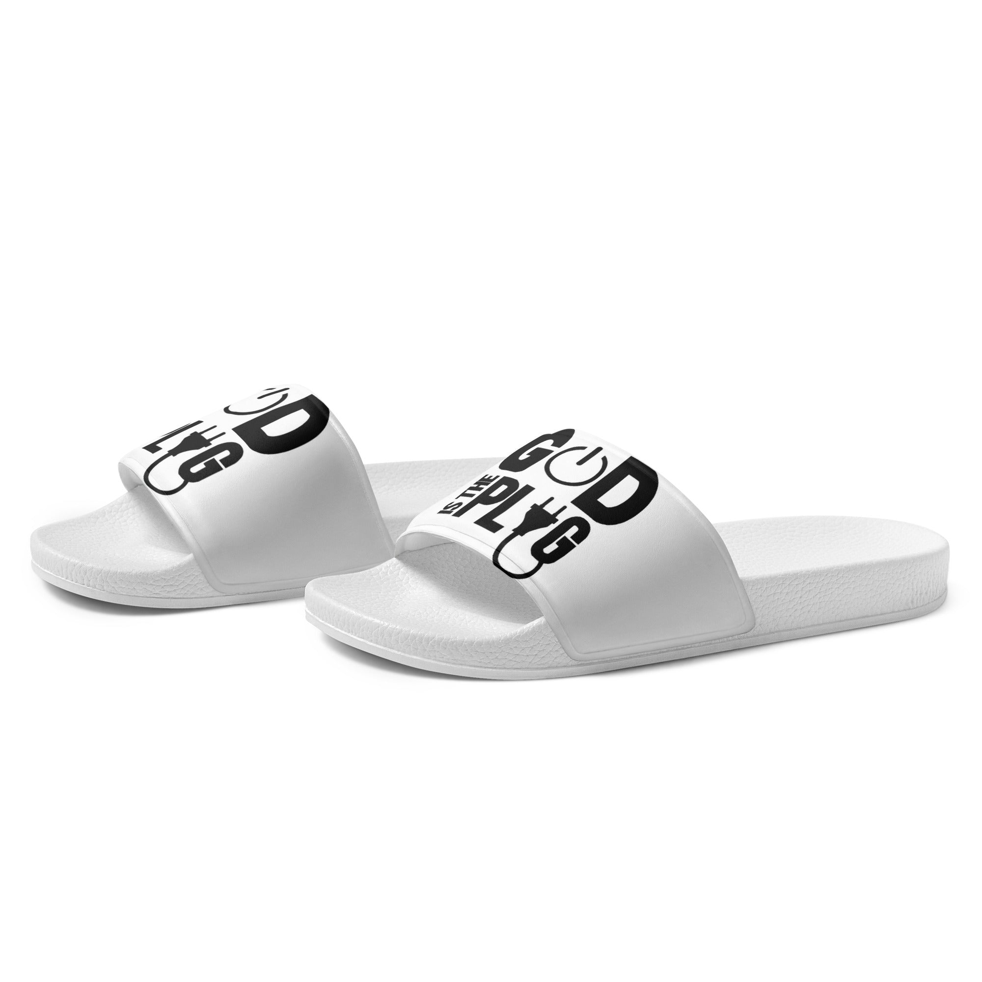 “God is the Plug” slides