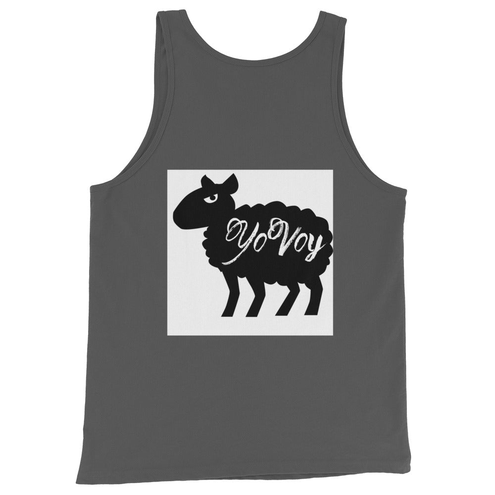 “IAMYOVOYSHEEP” Unisex Tank Top