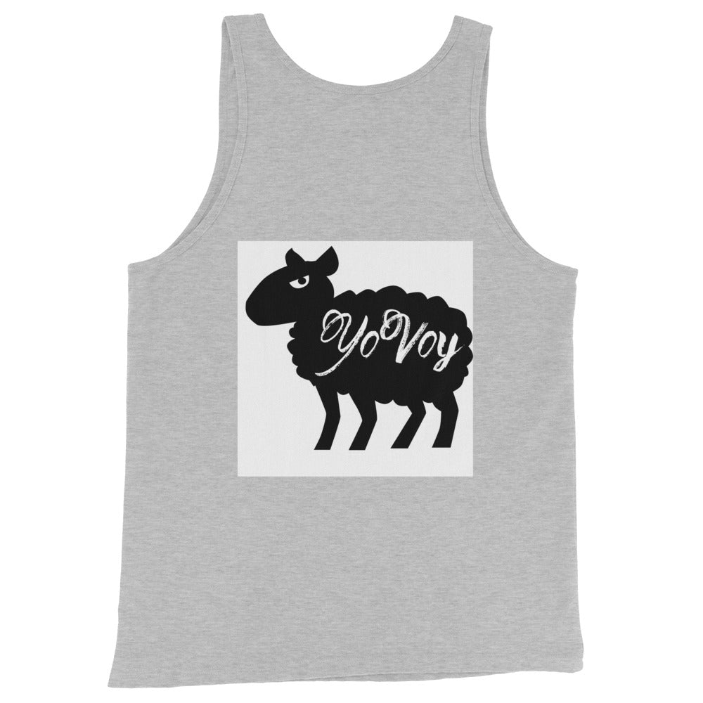 “IAMYOVOYSHEEP” Unisex Tank Top