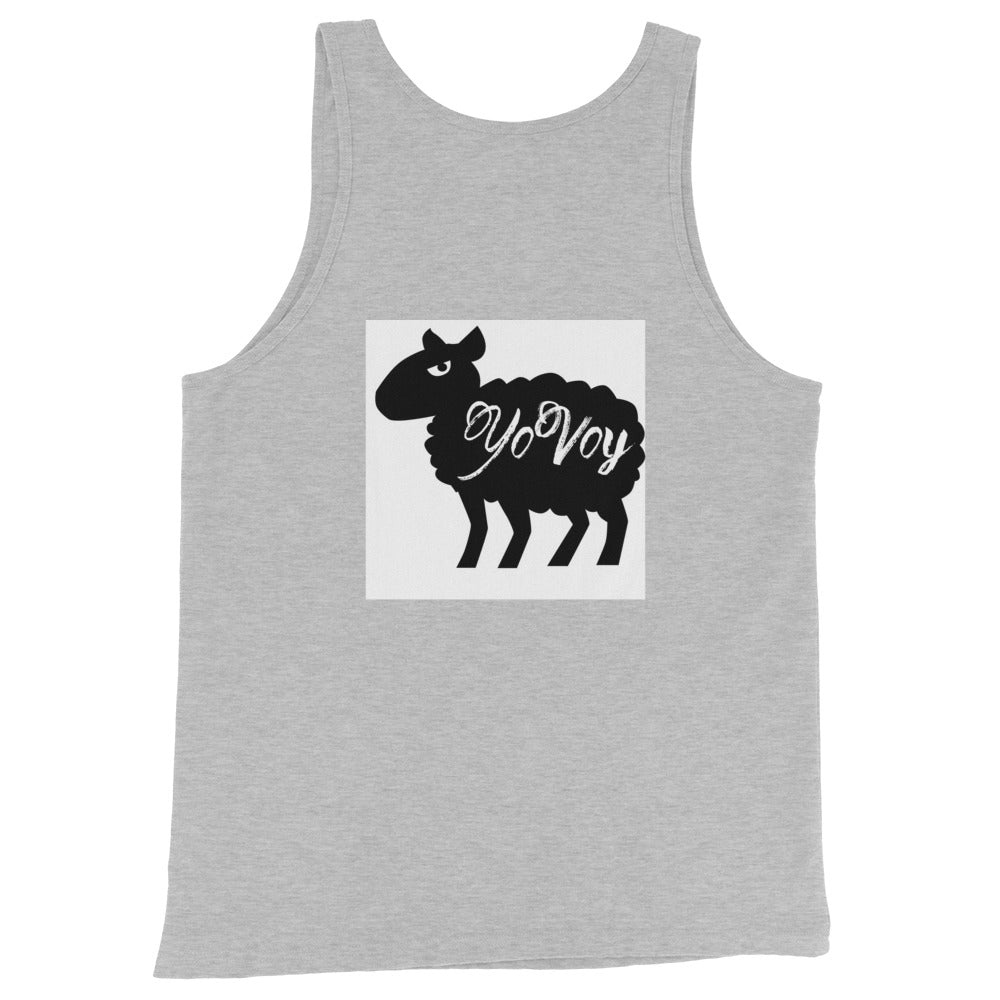 “IAMYOVOYSHEEP” Unisex Tank Top