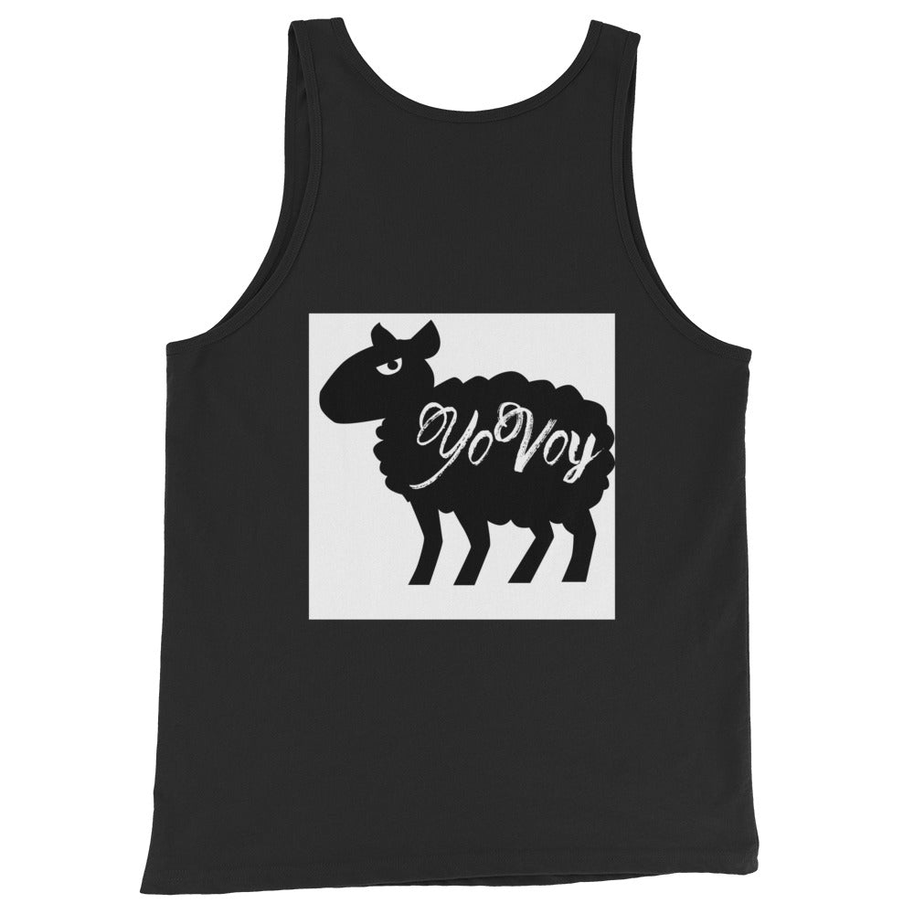 “IAMYOVOYSHEEP” Unisex Tank Top
