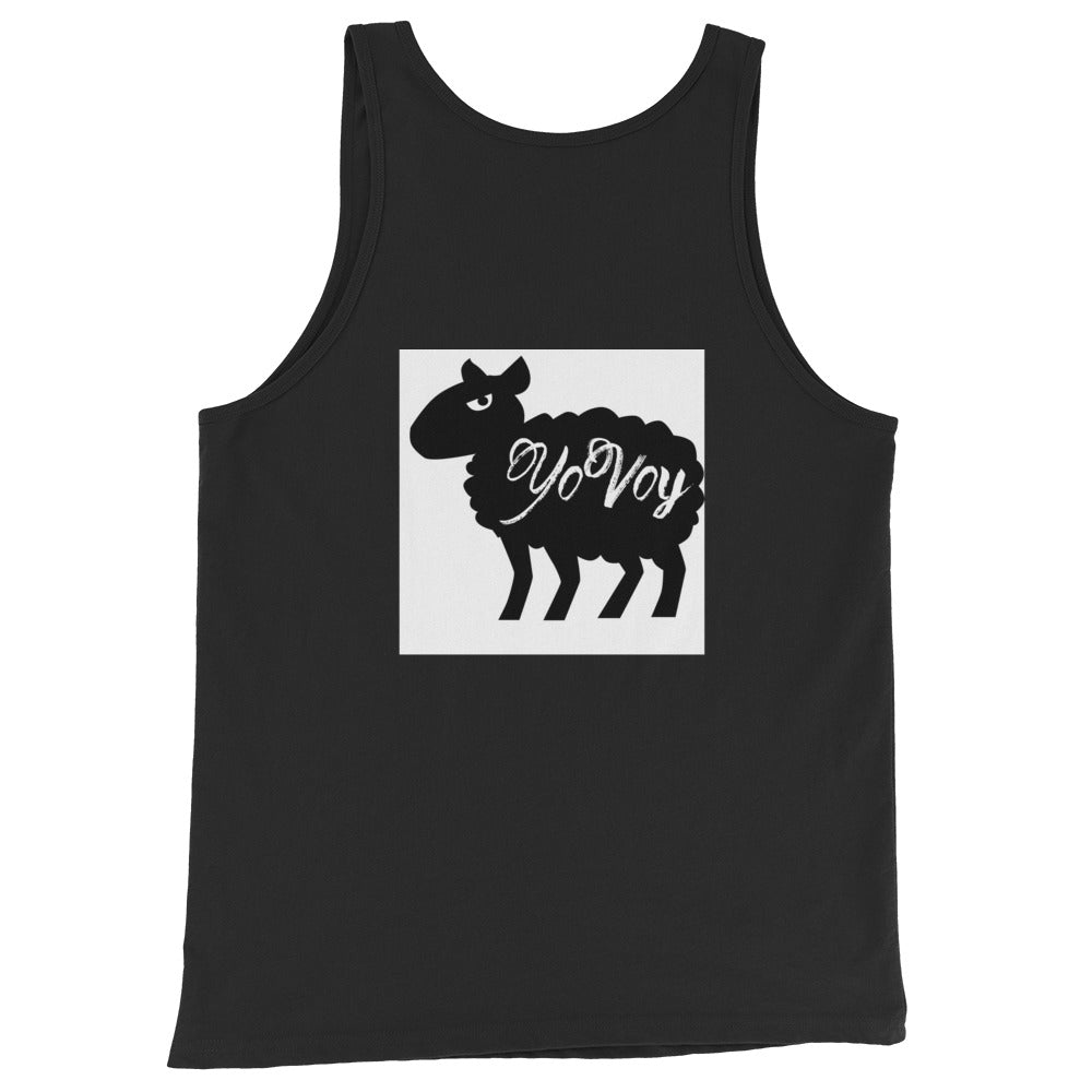 “IAMYOVOYSHEEP” Unisex Tank Top