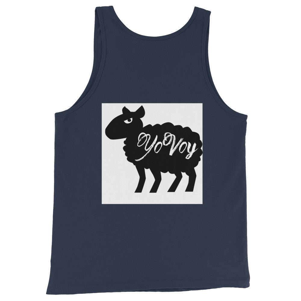 “IAMYOVOYSHEEP” Unisex Tank Top