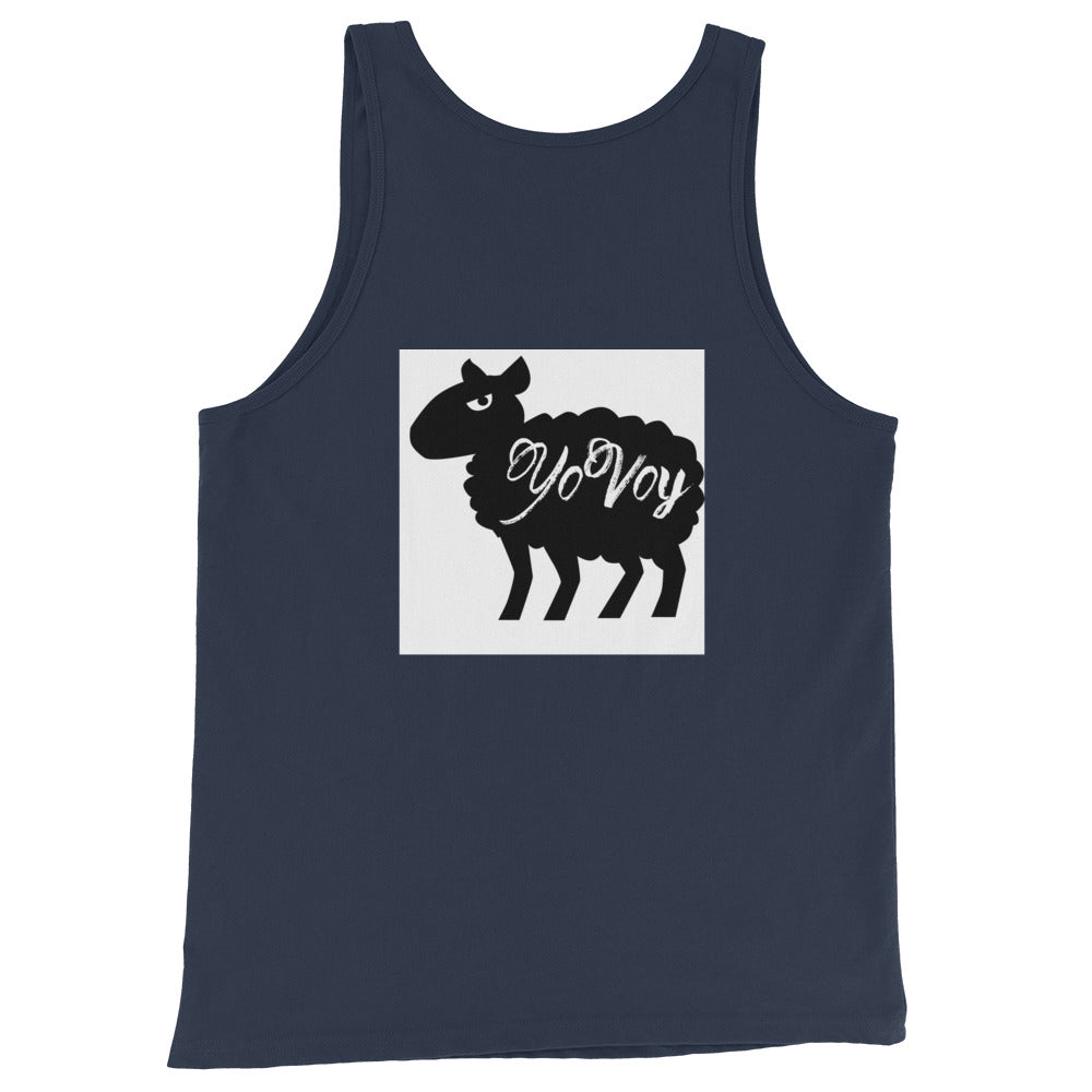 “IAMYOVOYSHEEP” Unisex Tank Top