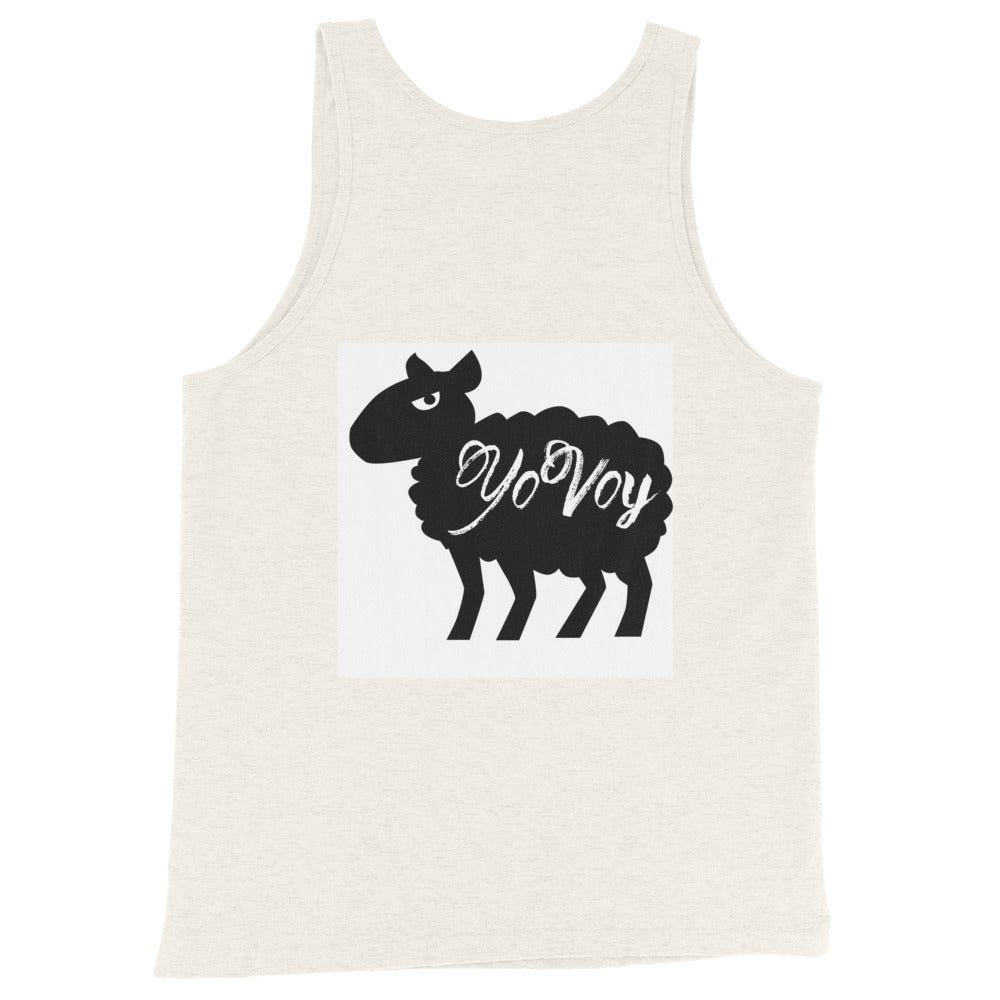 “IAMYOVOYSHEEP” Unisex Tank Top