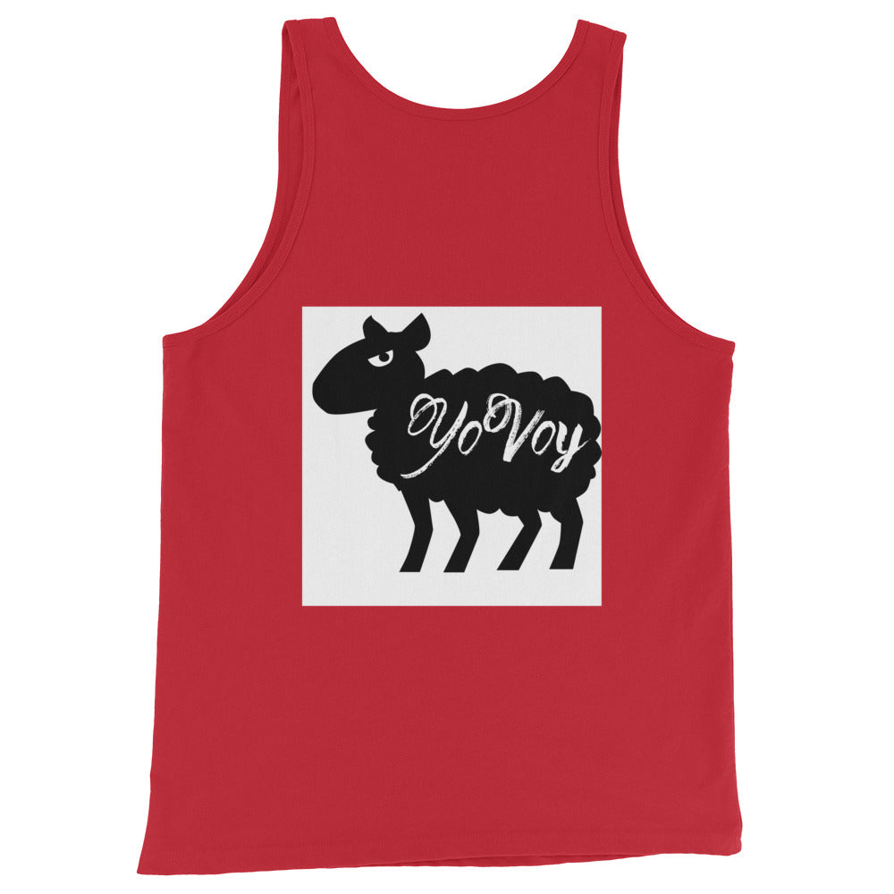 “IAMYOVOYSHEEP” Unisex Tank Top