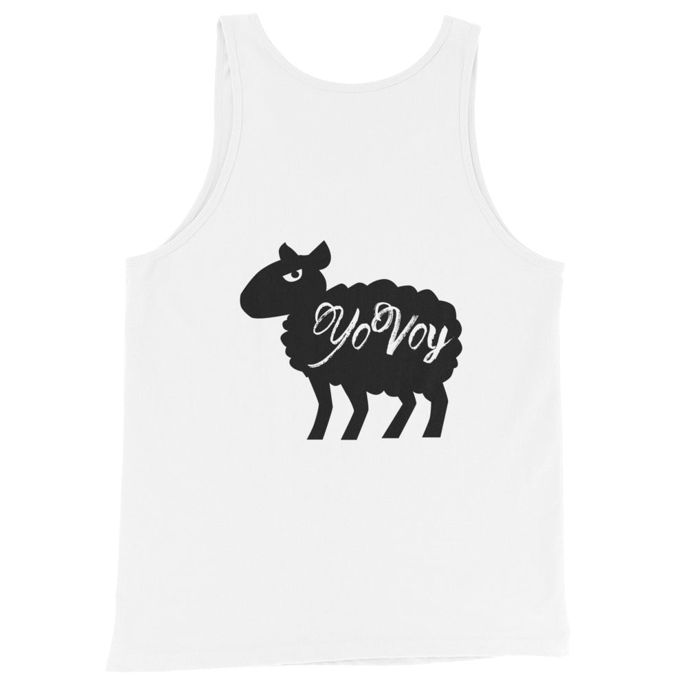 “IAMYOVOYSHEEP” Unisex Tank Top