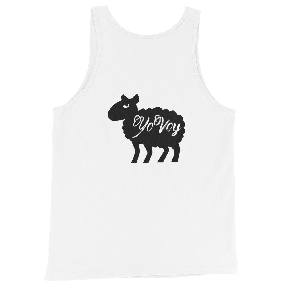 “IAMYOVOYSHEEP” Unisex Tank Top