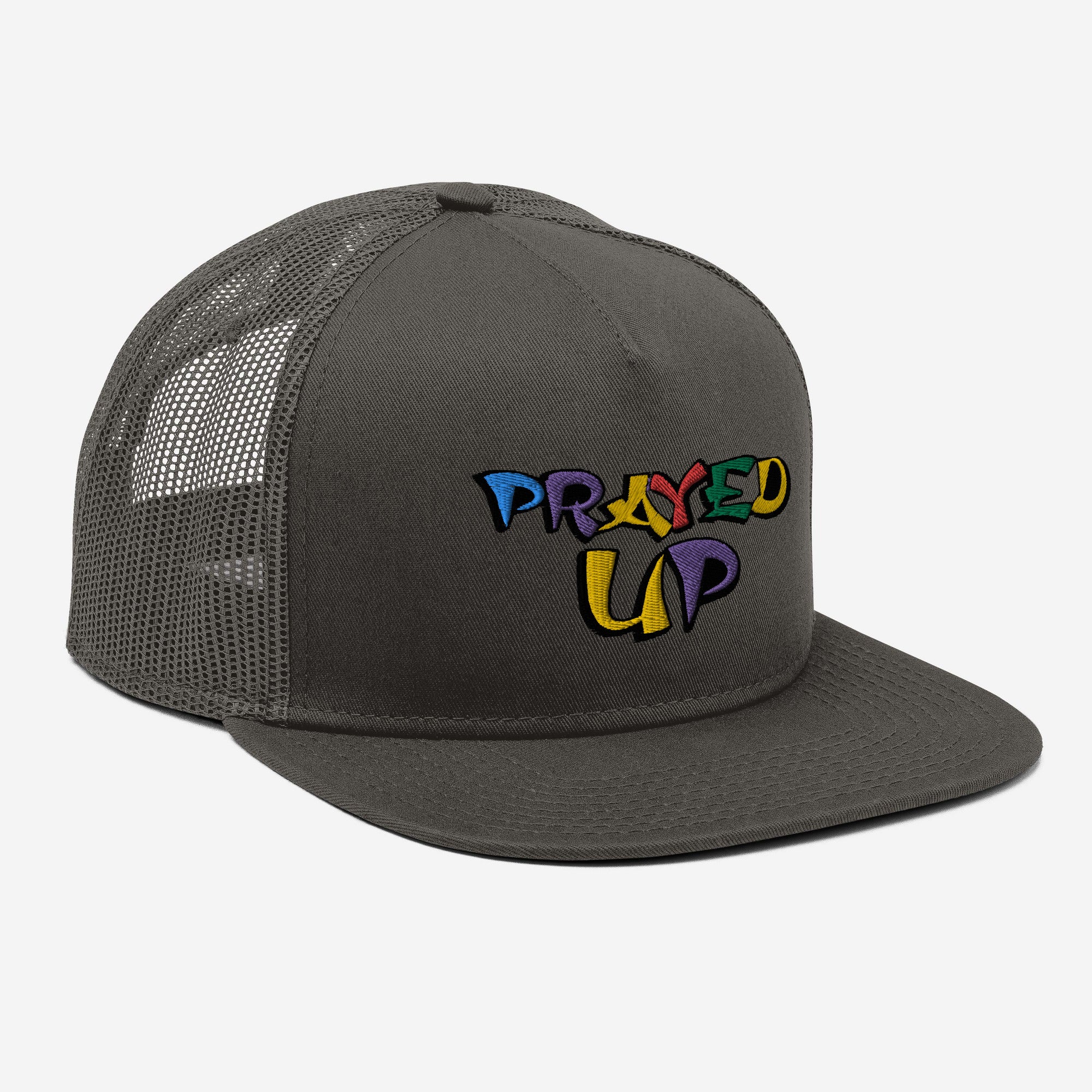 “PrayedUp” Mesh Back Snapback