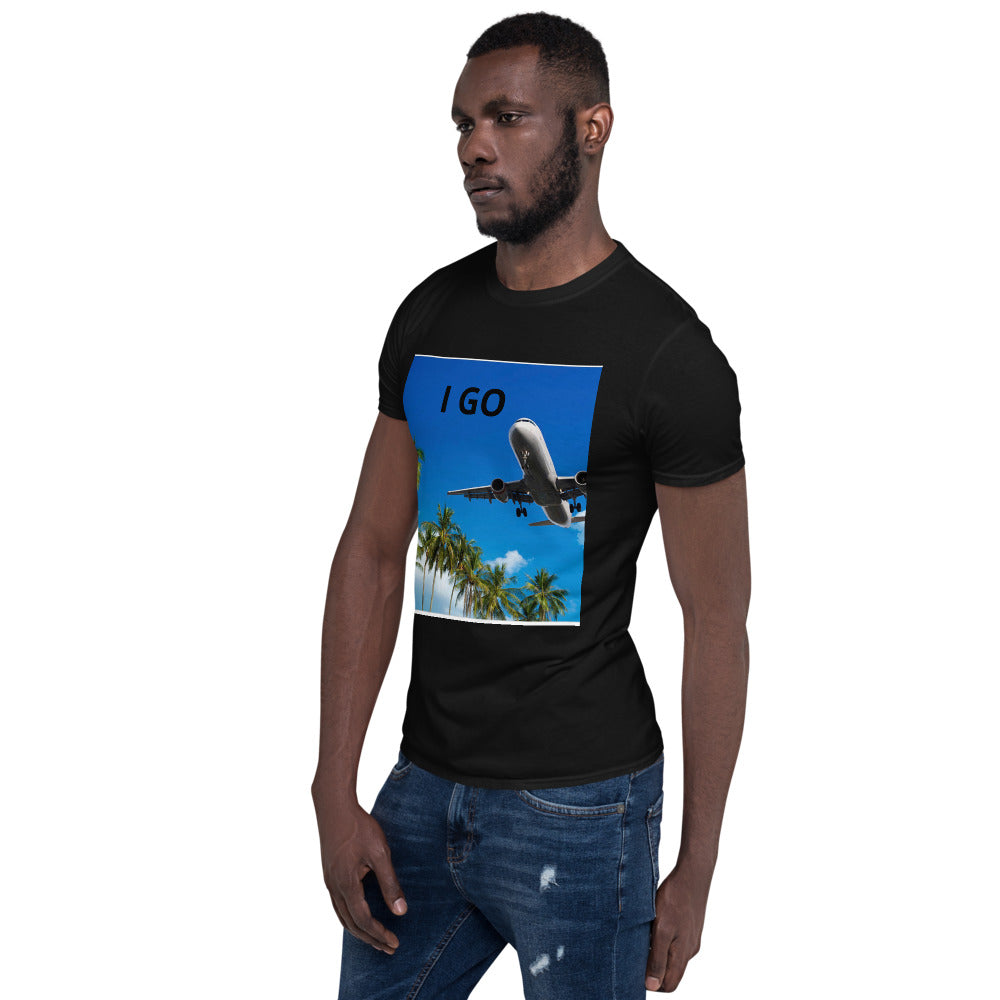Short-Sleeve”IGO Flight”  Unisex T-Shirt