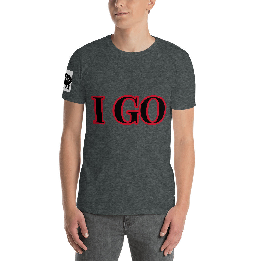 Short-Sleeve Unisex “IGO” All Gas No Brakes T-Shirt