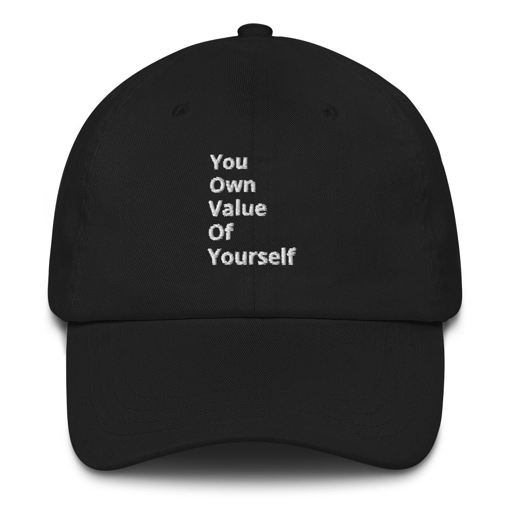 “YouOwnValueOfYourself” Mom/Dad hat