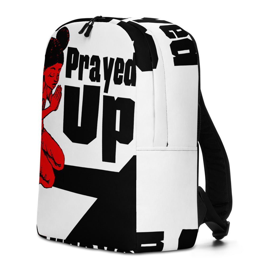 Minimalist “PrayedUp Girl” Backpack
