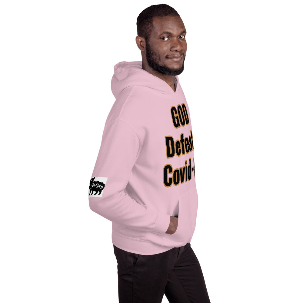 Unisex “GOD Defeats Covid-19”Hoodie
