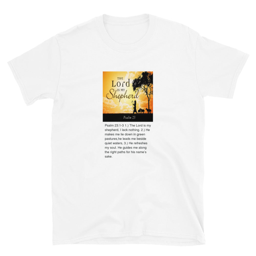 Short-Sleeve Unisex YOVOY Sheep “Lord is my Shepard” T-Shirt