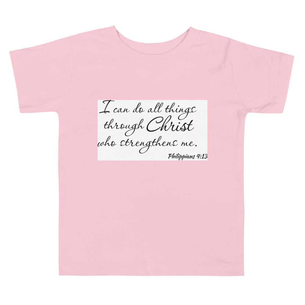Toddler Short Sleeve “All Things” Tee