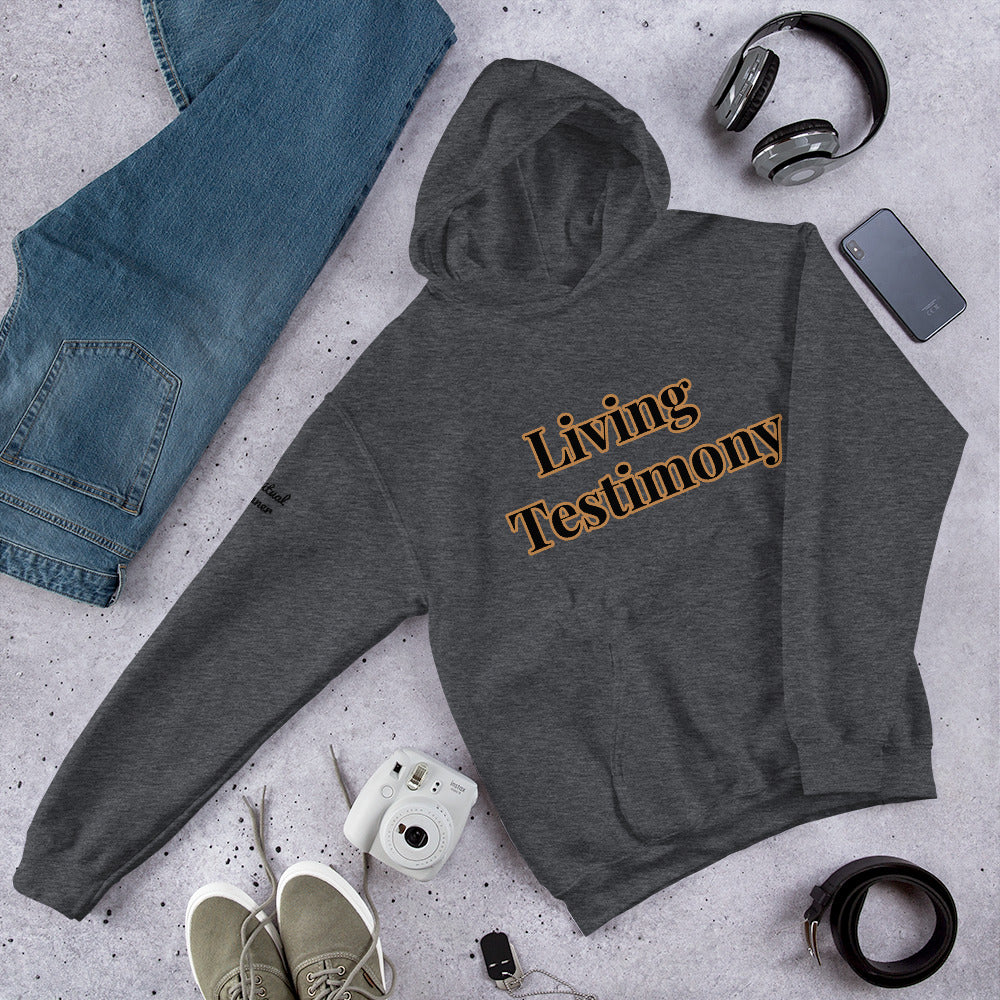 Unisex “Living Testimony” Hoodie