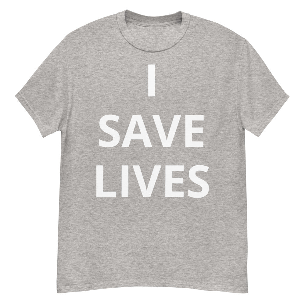 Men's/ Women’s “I Save Lives”  YOVOY  tee