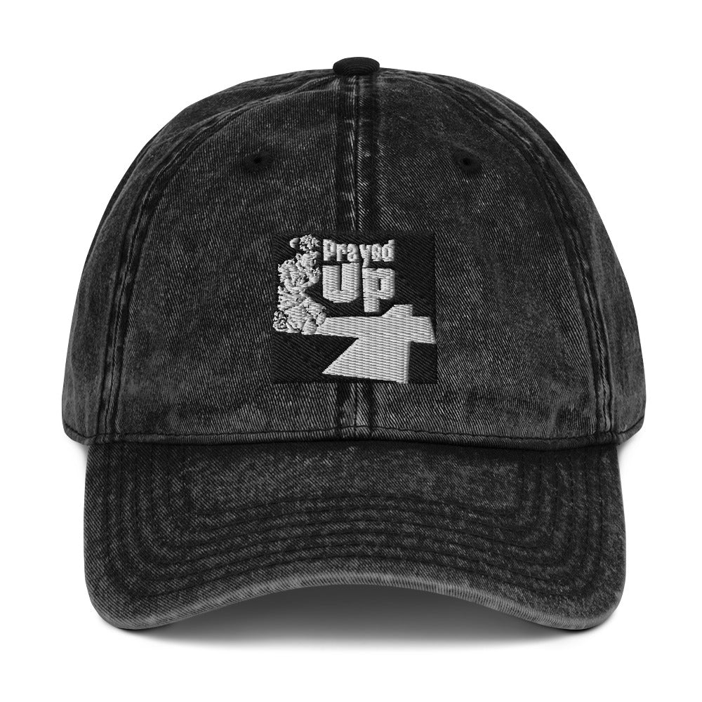 Vintage Cotton “Prayed Up” boy Dad Cap