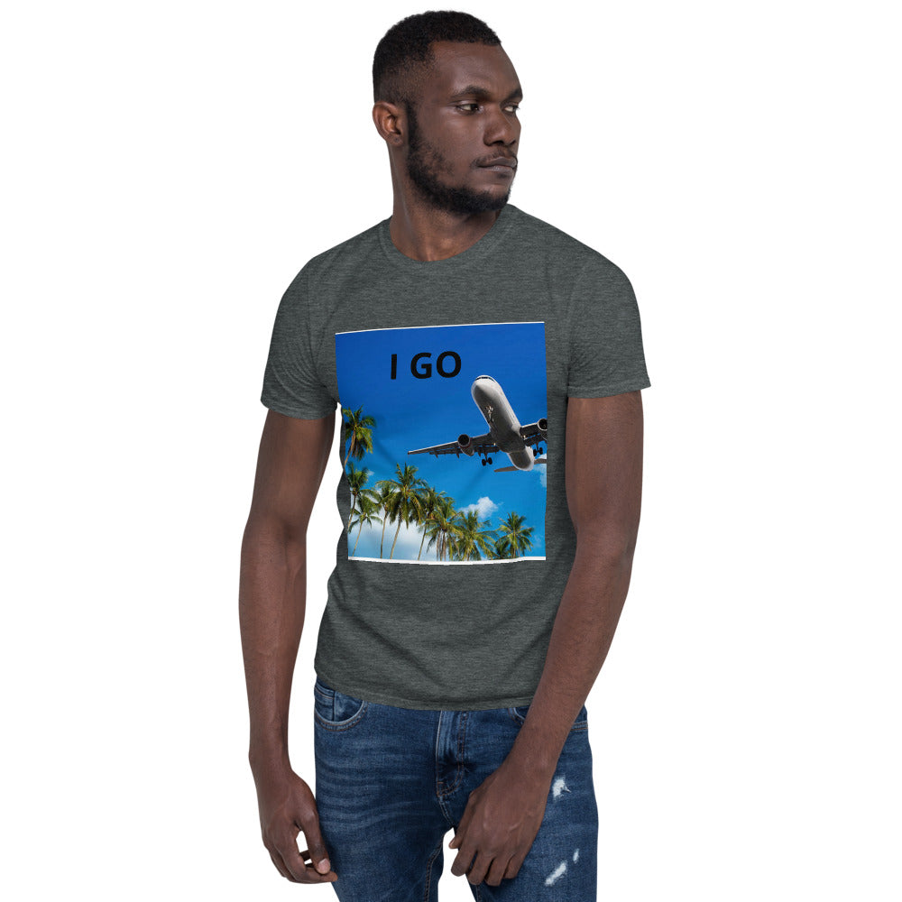Short-Sleeve”IGO Flight”  Unisex T-Shirt