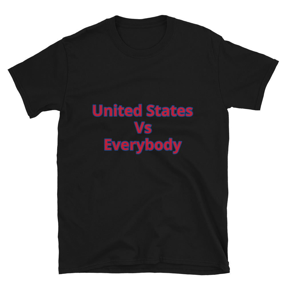 Short-Sleeve Unisex “US vs Everybody” T-Shirt