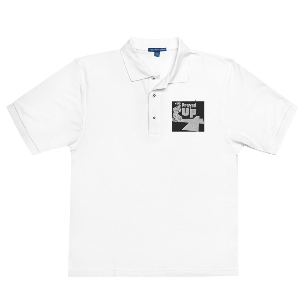 Men's Premium “Prayed Up”Polo