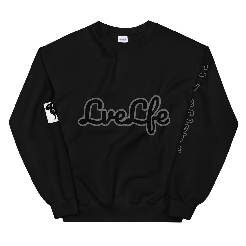 Unisex “LVE LFE” Sweatshirt