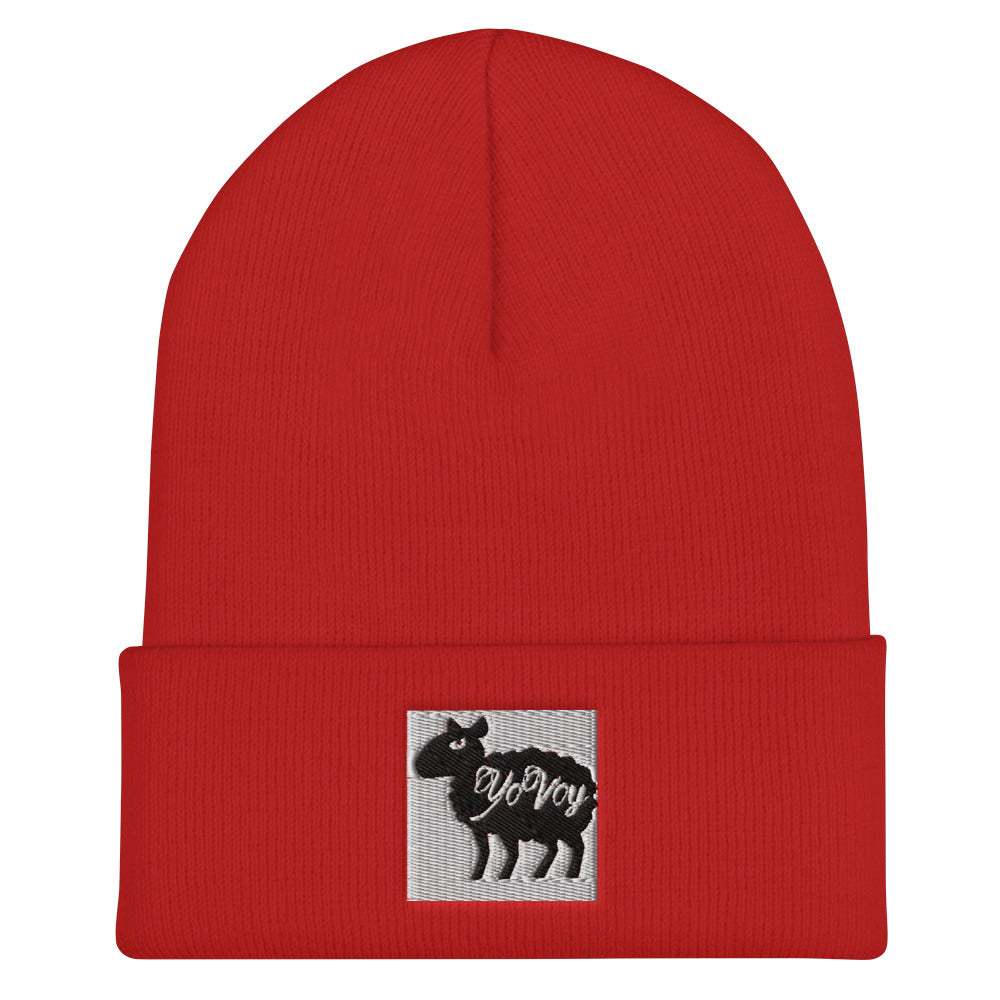 Cuffed “YOVOY Sheep”Beanie