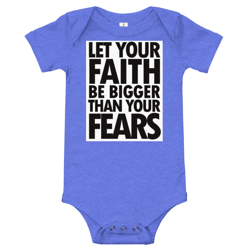 “Faith Vs Fear” Onesie