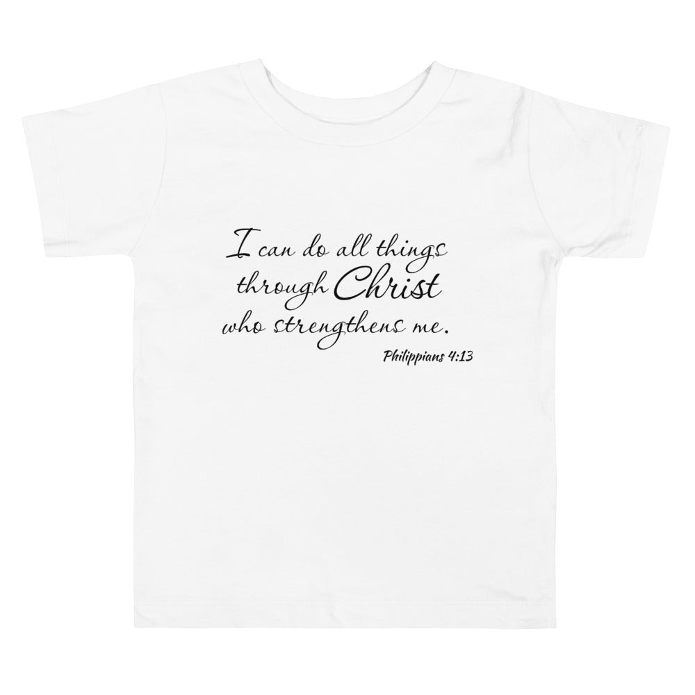 Toddler Short Sleeve “All Things” Tee