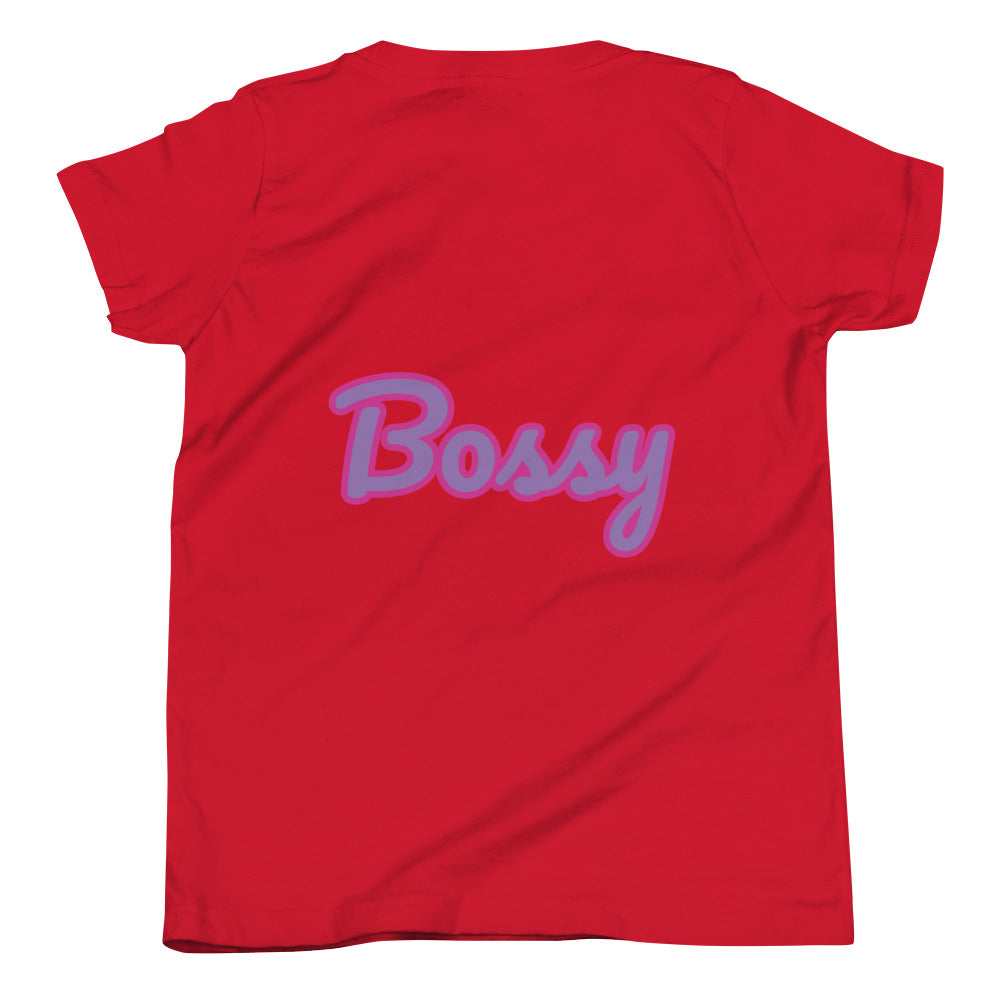 Youth Short Sleeve “JeVais Bossy” T-Shirt