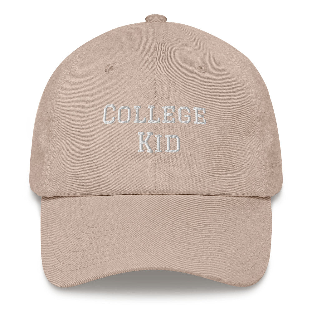 “College Kid” Dad hat