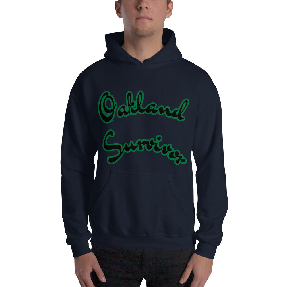 Unisex “Oakland Survivor go green”Hoodie